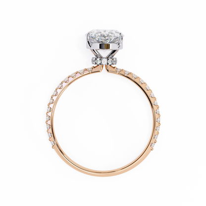 Blossom Pear Shape Lab Grown Diamond Ring