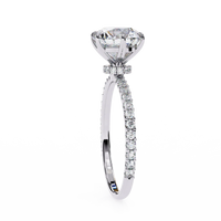Classic Round Lab Grown Diamond Ring - Ophiratbf