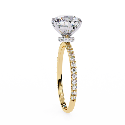 Classic Round Lab Grown Diamond Ring