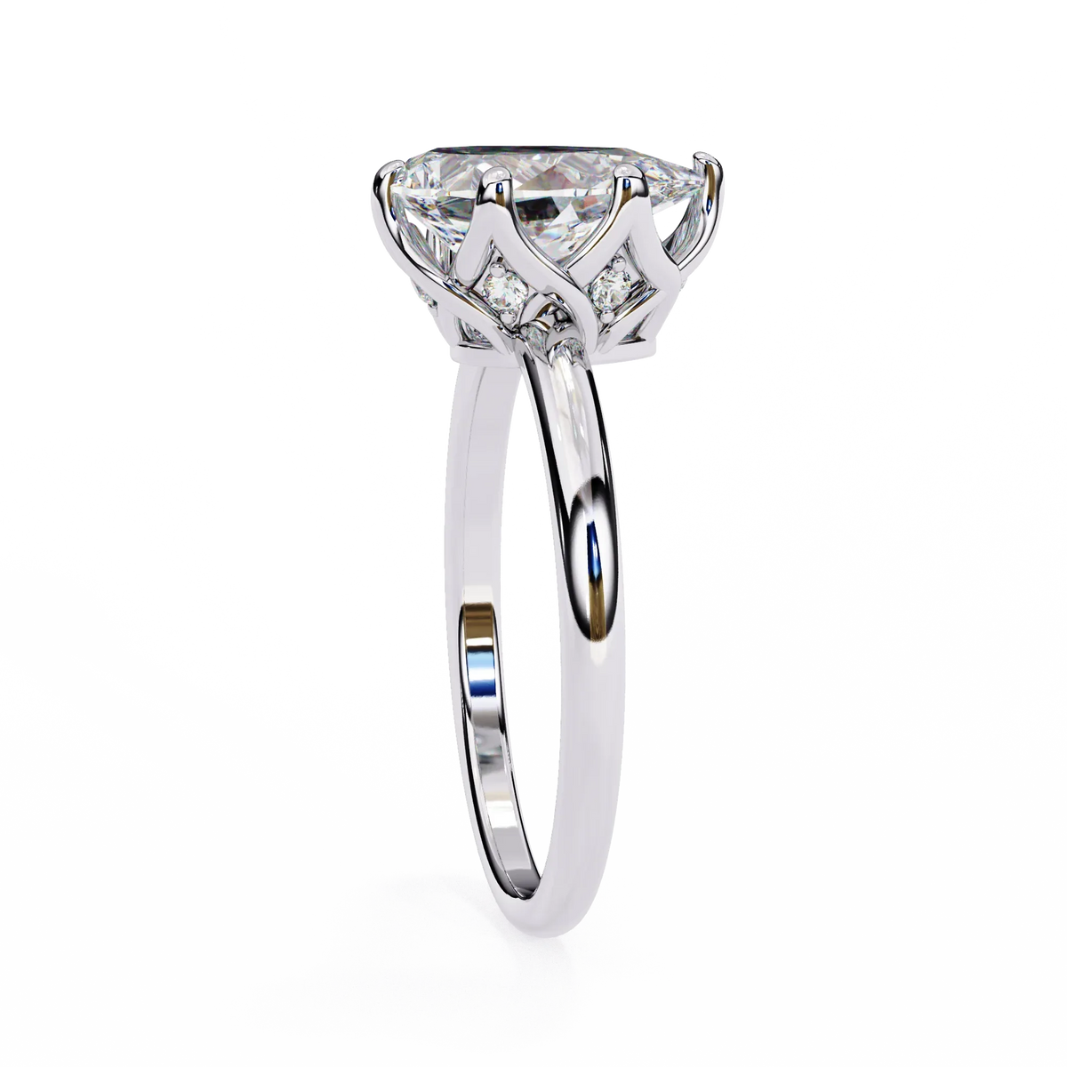 Lustre Legacy Marquise Lab Grown Diamond Ring - Ophiratbf