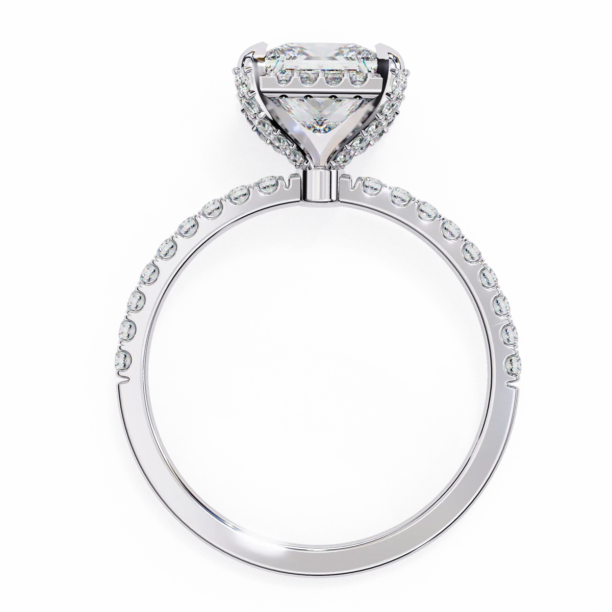 Princess Cut Lab Grown Diamond Ring - Ophiratbf