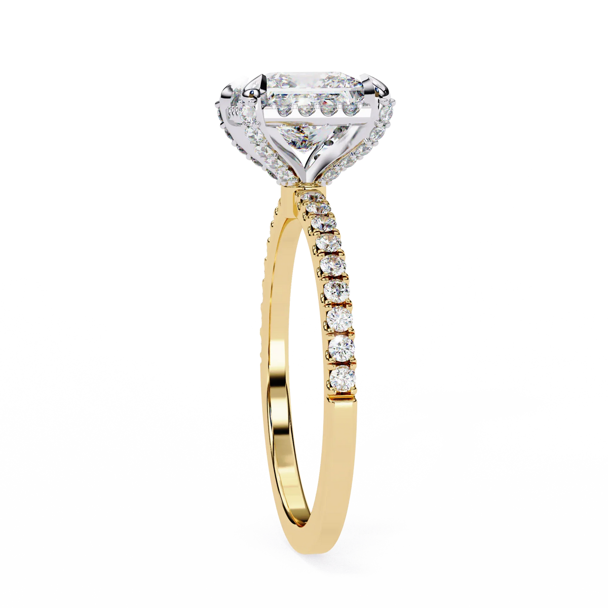Princess Cut Lab Grown Diamond Ring - Ophiratbf