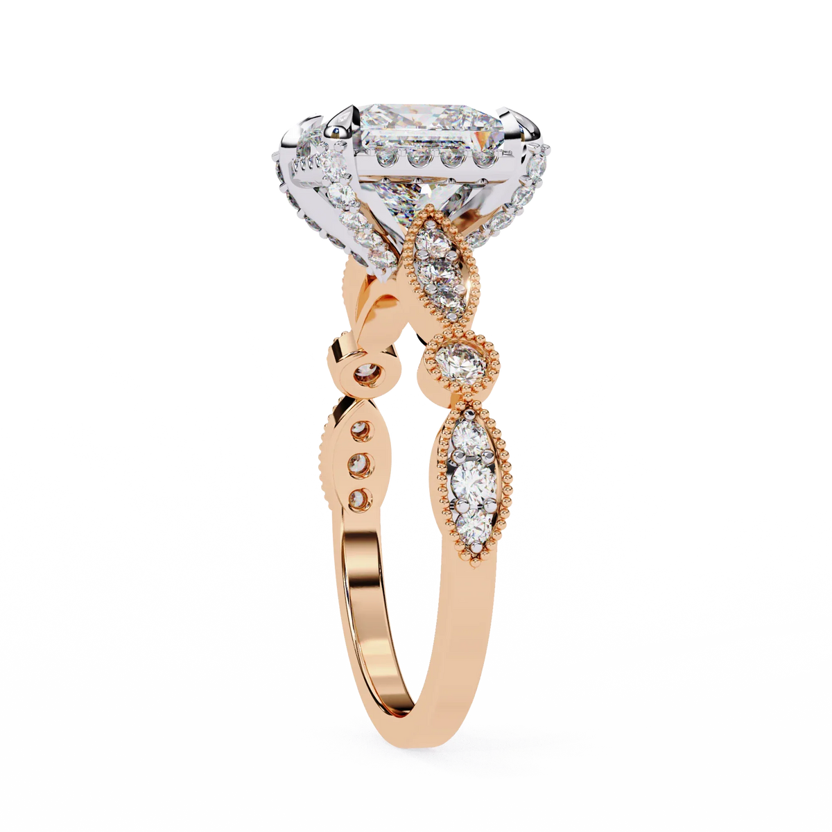 Sovereign Princess Lab Grown Diamond Ring - Ophiratbf