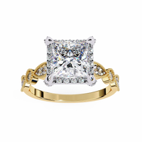 Sovereign Princess Lab Grown Diamond Ring - Ophiratbf