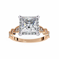 Sovereign Princess Lab Grown Diamond Ring - Ophiratbf