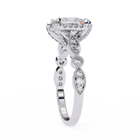 Sovereign Princess Lab Grown Diamond Ring - Ophiratbf