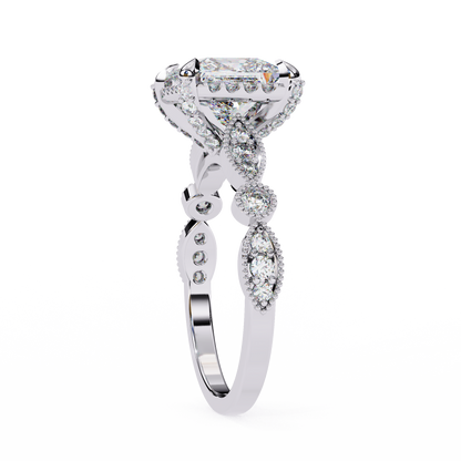Sovereign Princess Lab Grown Diamond Ring