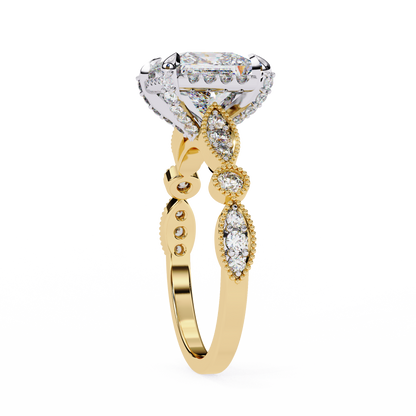 Sovereign Princess Lab Grown Diamond Ring