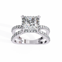 Eternal Princess Lab Grown Diamond Ring - Ophiratbf