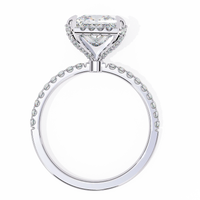 Majestic Halo Lab Grown Diamond Ring - Ophiratbf