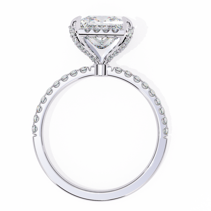 Majestic Halo Lab Grown Diamond Ring