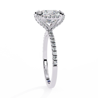 Majestic Halo Lab Grown Diamond Ring - Ophiratbf
