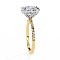 Majestic Halo Lab Grown Diamond Ring - Ophiratbf
