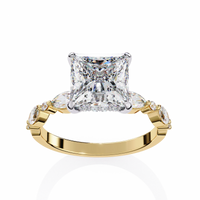 Princess t Grace Lab Grown Diamond Ring - Ophiratbf