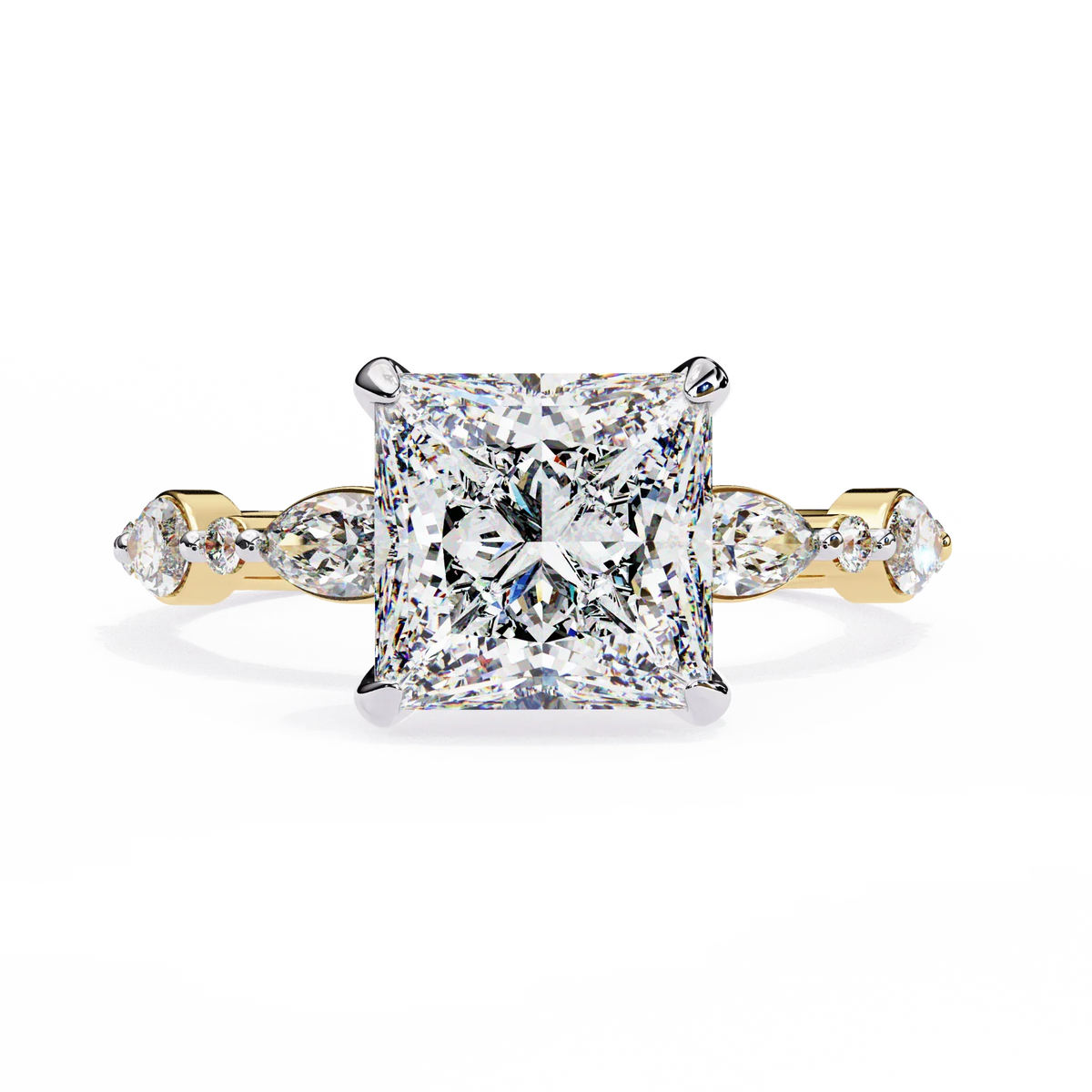 Princess t Grace Lab Grown Diamond Ring - Ophiratbf