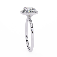 Tiara Spark Cushion Lab Grown Diamond Ring - Ophiratbf
