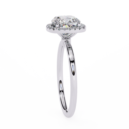 Tiara Spark Cushion Lab Grown Diamond Ring