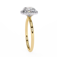 Tiara Spark Cushion Lab Grown Diamond Ring - Ophiratbf