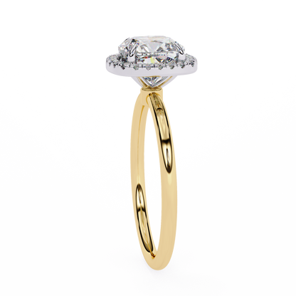 Tiara Spark Cushion Lab Grown Diamond Ring