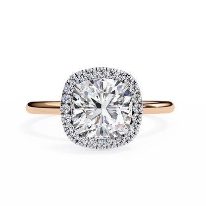 Tiara Spark Cushion Lab Grown Diamond Ring