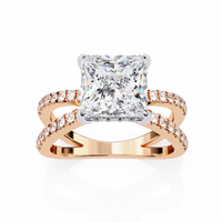 Crown Princess Lab Grown Diamond Ring - Ophiratbf