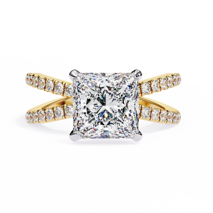 Crown Princess Lab Grown Diamond Ring