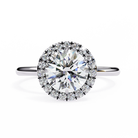 Lumina Lab Grown Diamond Halo Ring - Ophiratbf