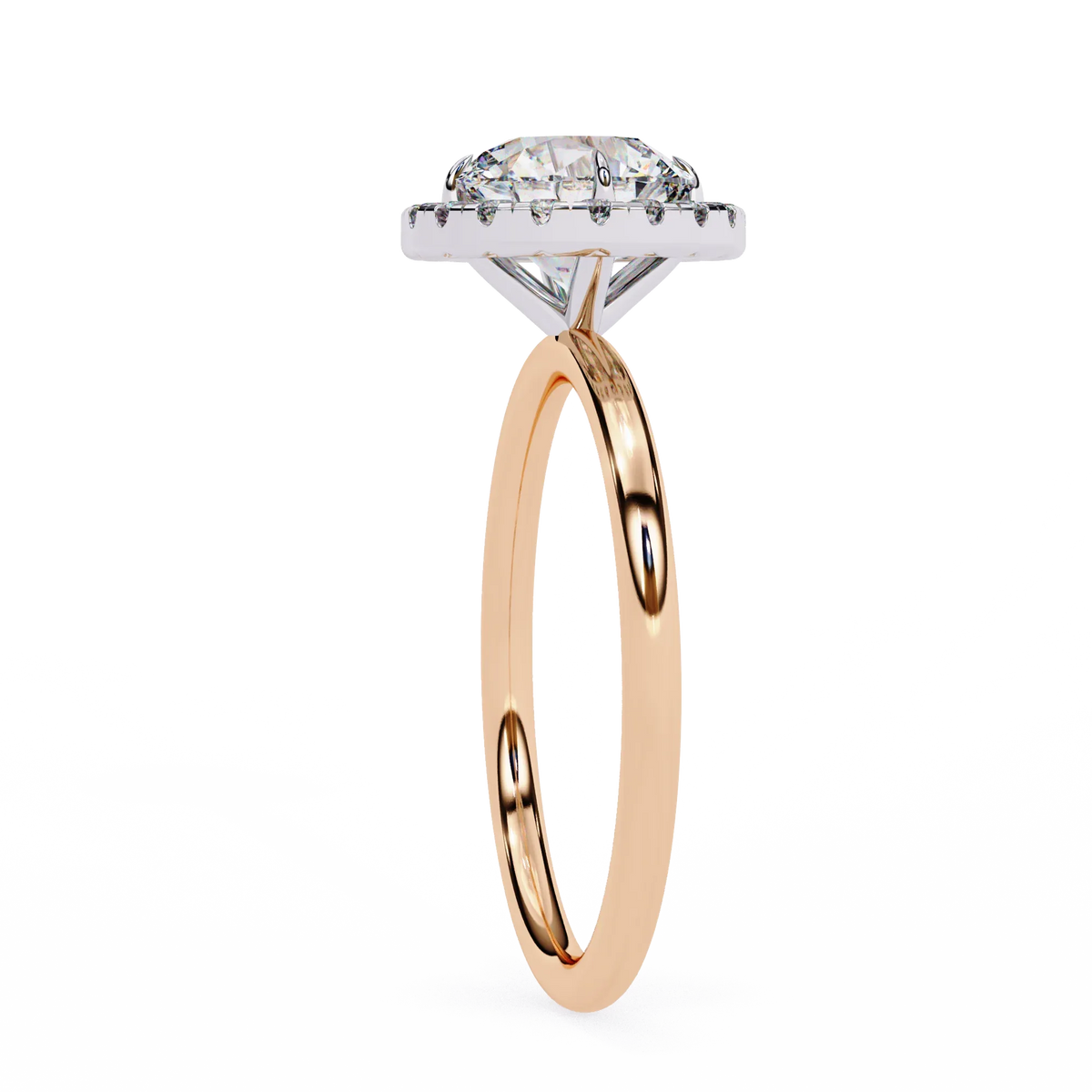 Lumina Lab Grown Diamond Halo Ring - Ophiratbf
