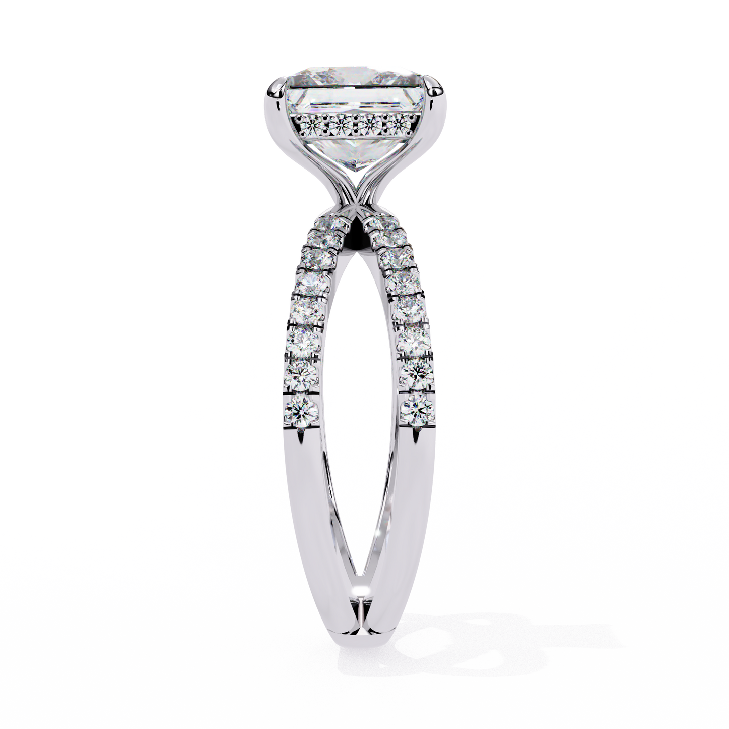 crown princess lab grown diamond ring