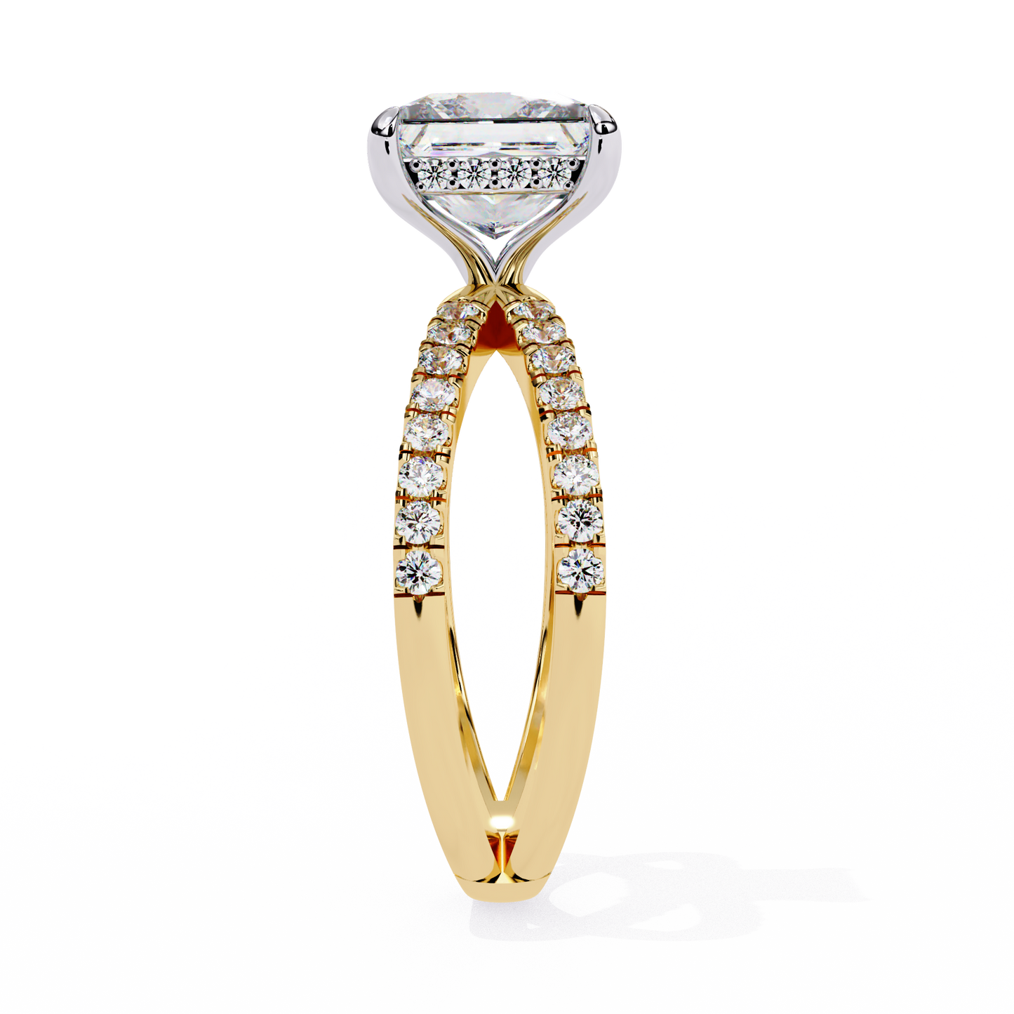 crown princess lab grown diamond ring