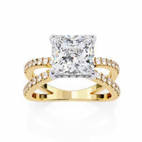 Crown Princess Lab Grown Diamond Ring - Ophiratbf