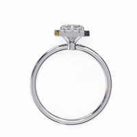 Radiance Radiant cut Lab Grown Diamond Halo Ring - Ophiratbf