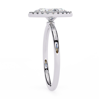 Lumina Marquise Lab Grown Diamond Halo Ring - Ophiratbf