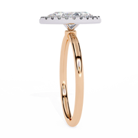 Lumina Marquise Lab Grown Diamond Halo Ring - Ophiratbf