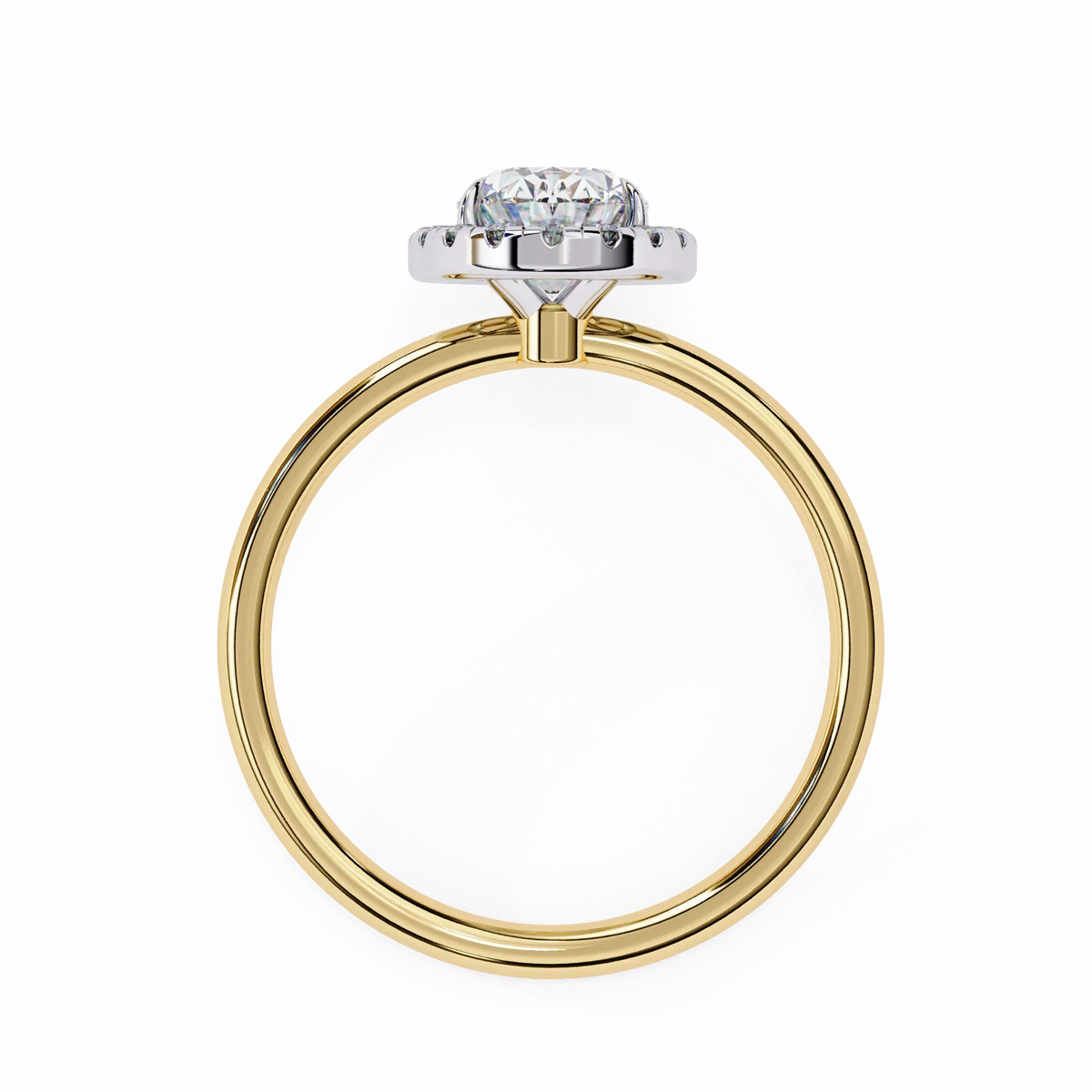 Eclipse Pavé Lab Grown Diamond Ring - Ophiratbf