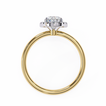 Eclipse Pavé Lab Grown Diamond Ring