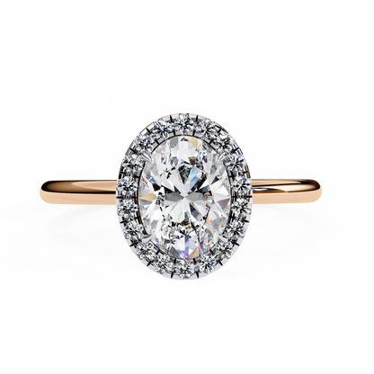 Eclipse Pavé Lab Grown Diamond Ring