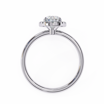 Eclipse Pavé Lab Grown Diamond Ring