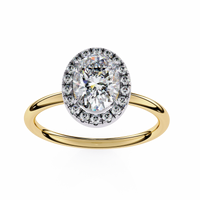 Eclipse Pavé Lab Grown Diamond Ring - Ophiratbf