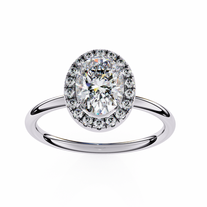 Eclipse Pavé Lab Grown Diamond Ring