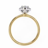 Auralia Pear Lab Grown Diamond Ring - Ophiratbf