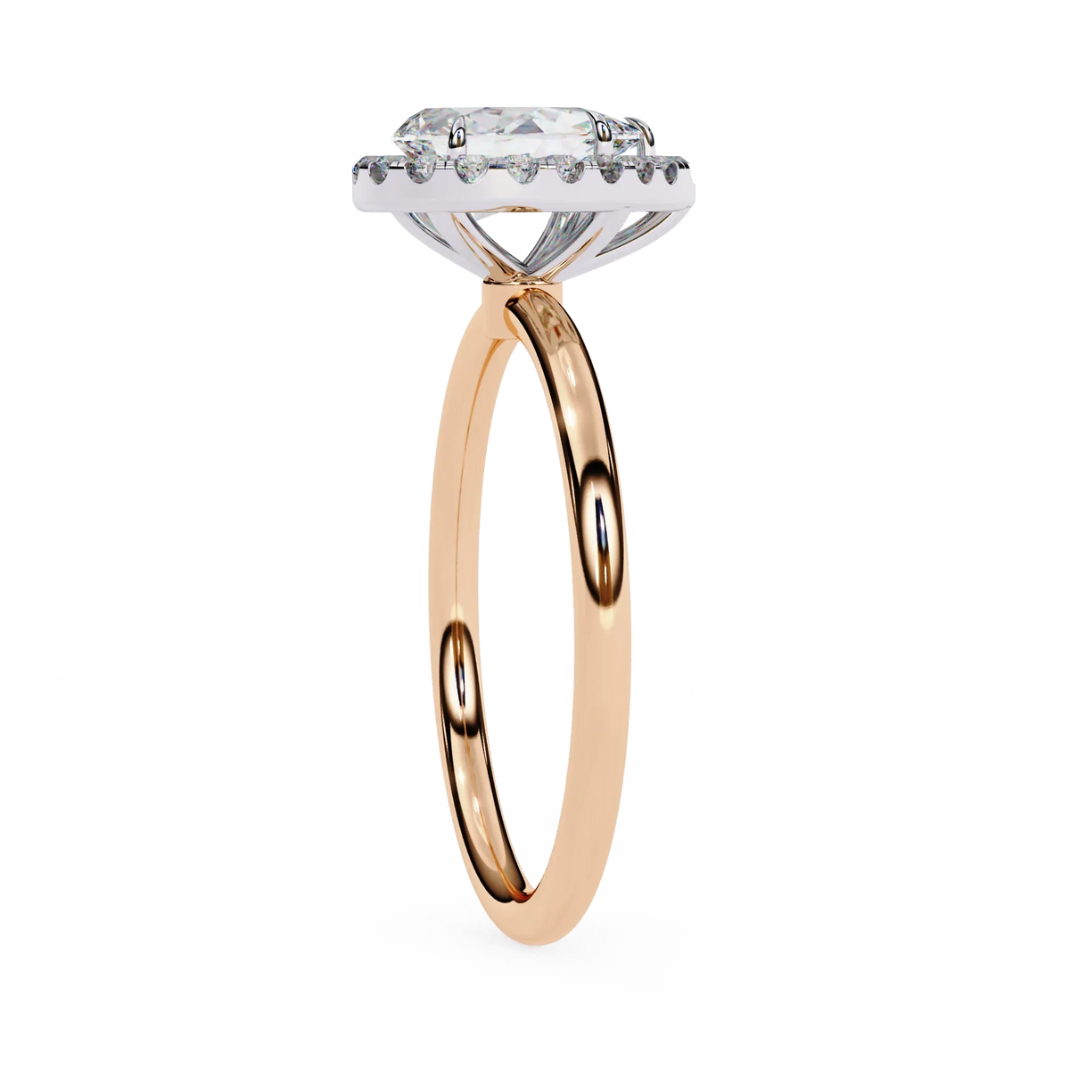 Auralia Pear Lab Grown Diamond Ring - Ophiratbf