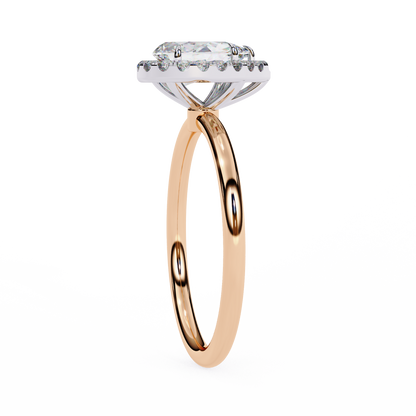 Auralia Pear Lab Grown Diamond Ring