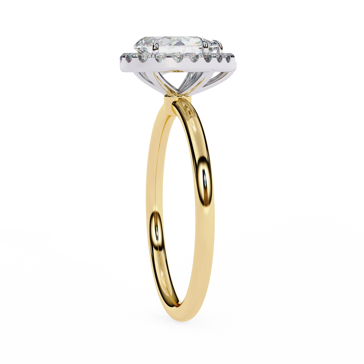 Auralia Pear Lab Grown Diamond Ring - Ophiratbf