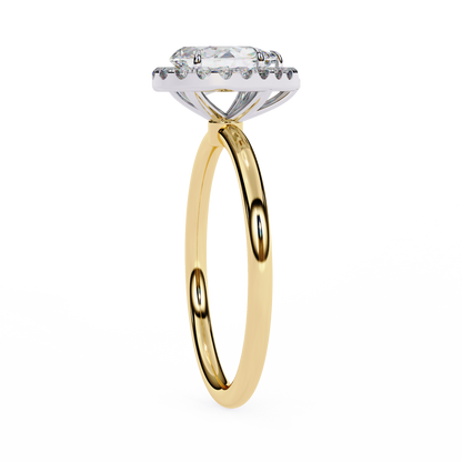 Auralia Pear Lab Grown Diamond Ring