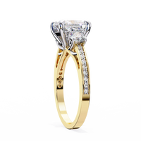 Radiant Baguette Princess Lab Grown Diamond Ring - Ophiratbf