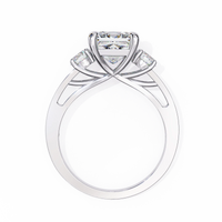 Radiant Baguette Princess Lab Grown Diamond Ring - Ophiratbf