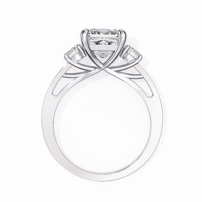 Radiant Baguette Princess Lab Grown Diamond Ring