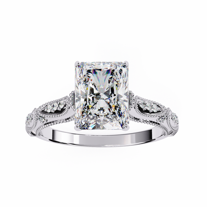 Radiant Spark Lab Grown Diamond Ring