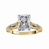 Radiant Spark Lab Grown Diamond Ring - Ophiratbf